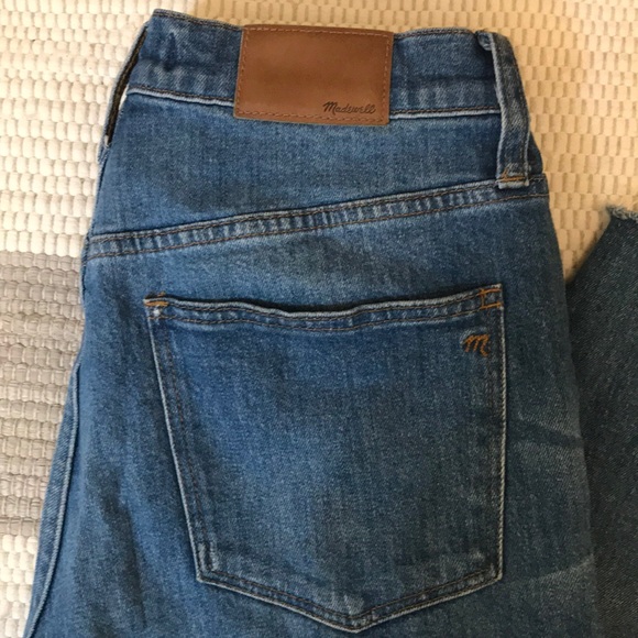 SOLD| MADEWELL “the high rise slim crop boyjean” - Picture 8 of 9